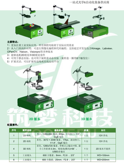 機器視覺實驗室建設(shè)方案（本科）